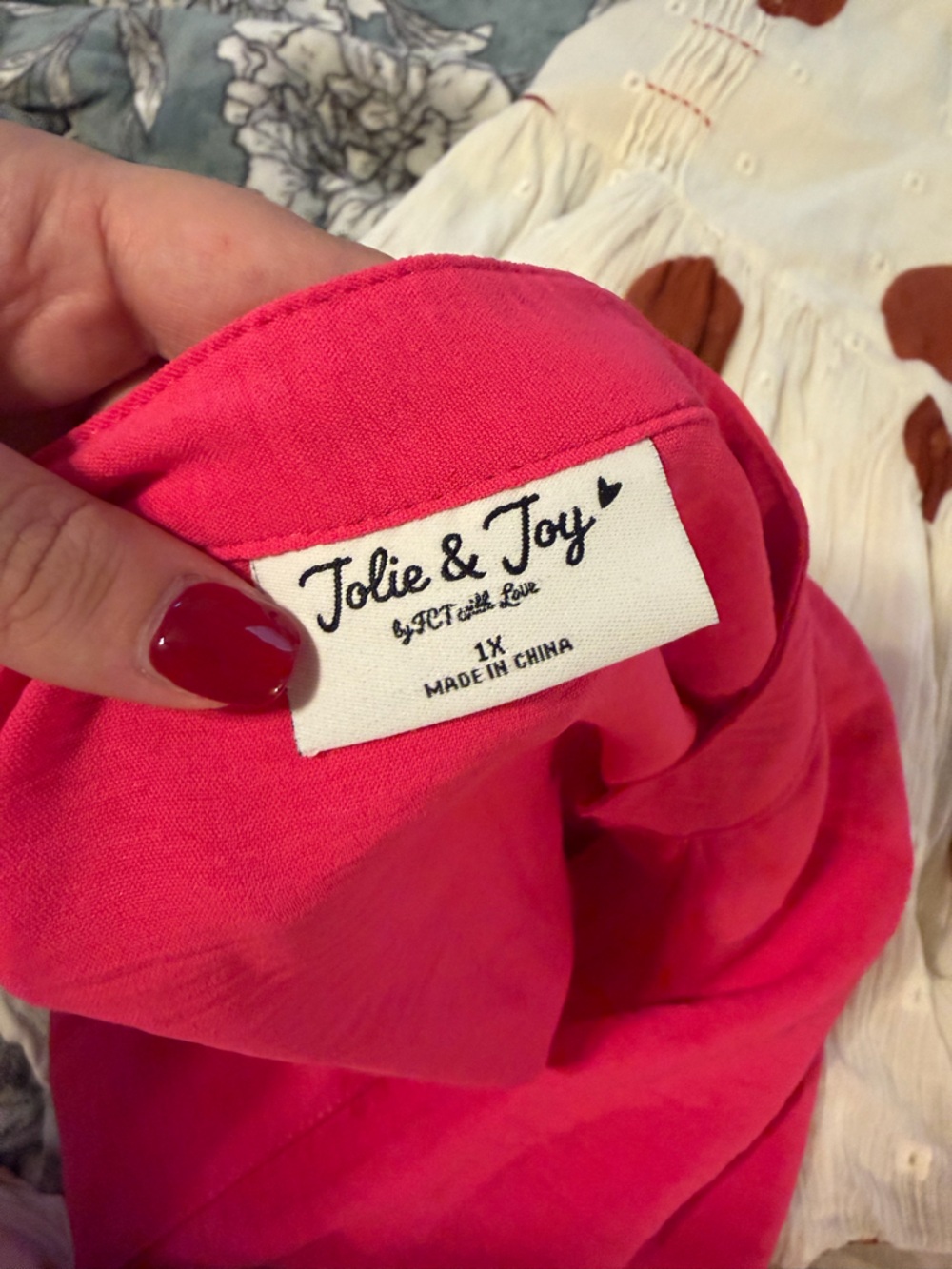 Pink Placket Top - Picture 4 of 5